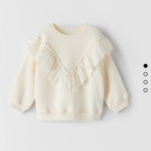 Zara Ruffle Baby Sweatshirt
